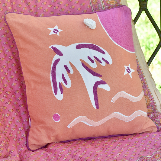 Rosie's Bird Throw Pillow